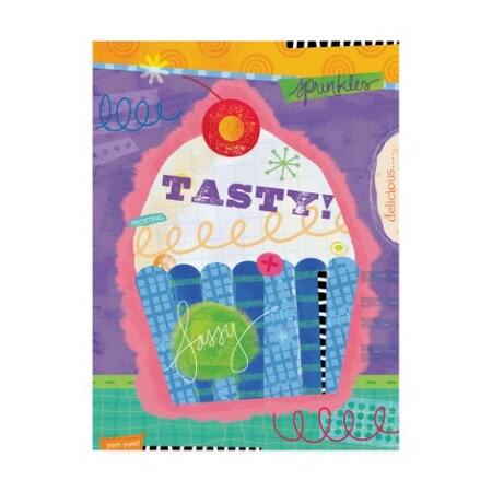 Trademark Fine Art Holli Conger 'Sassy Cakes 3' Canvas Art, 18x24 ALI47522-C1824GG